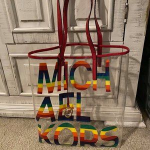 MK CLEAR TOTE